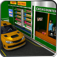 Drive Thru Supermarket Shopping Mall Car Driving 2.4 APKs MOD