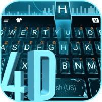 Hologram 4d Keyboard Theme 6.0.1117 8 APKs MOD