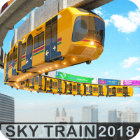 Elevated Train Driving Simulator Sky Tram Driver 1.8 APKs MOD