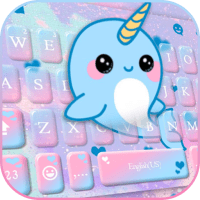 Lovely Unicorn Whales Keyboard Theme 6.0.1201 8 APKs MOD