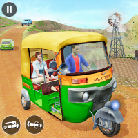 Crazy Rickshaw Driving Games 1.5 APKs MOD