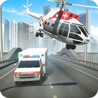 Ambulance Helicopter Heroes 2.1 APKs MOD