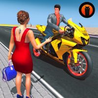 Bike Taxi Driving Simulator 3D 1.0 APKs MOD