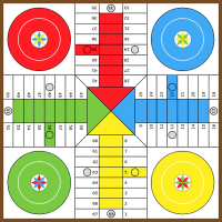 Board game Parchs parcheesi Ludo Offline 2.5 APKs MOD