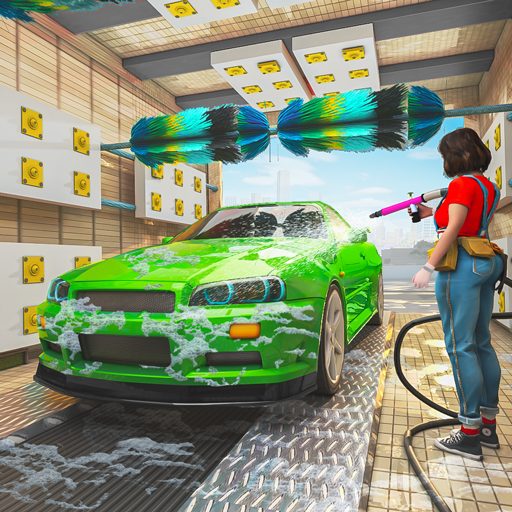 Car Wash Garage Car Games 2.5 APKs MOD