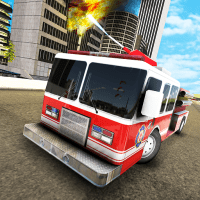 Fire Engine City Rescue Firefighter Truck Games 1.0 APKs MOD