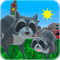 Raccoon Adventure City Simulator 3D 1.02 APKs MOD