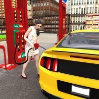 Gas Station Car Big City Simulator 1.1 APKs MOD