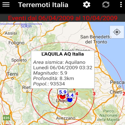 Terremoti Italia 4.3.33 APKs MOD