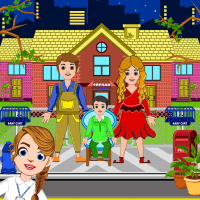 Town Orphan House Pretend Home Games 1.7 APKs MOD