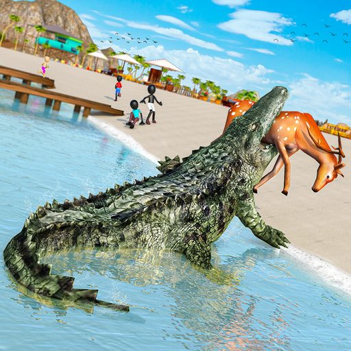 Angry Crocodile Attack Game 1.6 APKs MOD