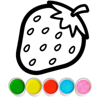 Fruits and Vegetables Coloring Game for Kids 1.3 APKs MOD
