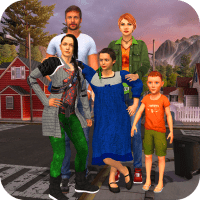Virtual Family Simulator Game 4 APKs MOD
