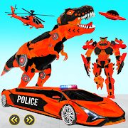Police Limo Dino Robot Helicopter Car Robot Games 65 APKs MOD