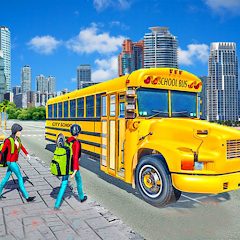 School Bus DrivingBus Game APKs MOD