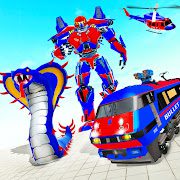 Snake Robot Train Transforming War Robot Games 2.0.8 APKs MOD