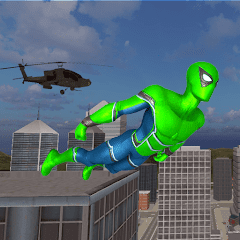 Spider Rope Flying City Hero APKs MOD