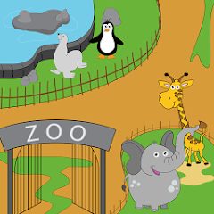 Trip to the zoo for kids APKs MOD