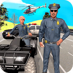 US Police Moto Bike Chase Crime Cop Bike Games APKs MOD