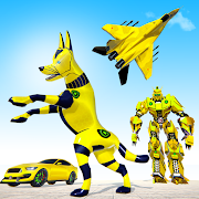 Wild Jackal Robot Car Transform Mega Robot Games 2.7 APKs MOD