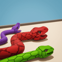 Colorful Snake Match Color APKs MOD