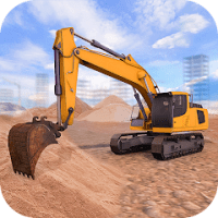 Excavator Crane Driving Sim APKs MOD