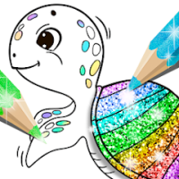 Glitter Coloring Game for Kids APKs MOD