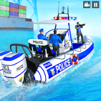 Police Boat Crime Shooting Gam APKs MOD