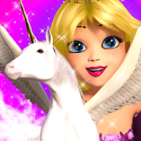 Princess Unicorn Sky World Run APKs MOD