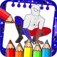 Spider Hero Coloring APKs MOD