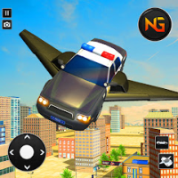 Flying Police Car Driving Game APKs MOD scaled