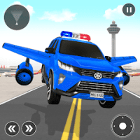Flying Prado Car Robot Game APKs MOD