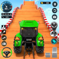 Tractor Stunt GT Mega Ramp 3D APKs MOD scaled