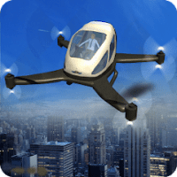 Drone Taxi Flying Car DXB APKs MOD
