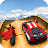 Superhero Car Stunt GT Racing 1.6 APKs MOD