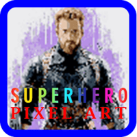 Superhero Pixel Art 20.0 APKs MOD