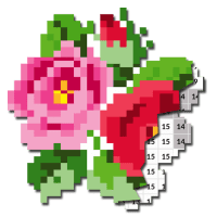 Flowers Pixel Art Colored 16 APKs MOD