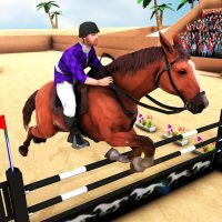 Mounted Horse Riding Show Jump 1.0.7 APKs MOD