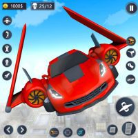 Flying Car Robot Game Car Game 2.1 APKs MOD