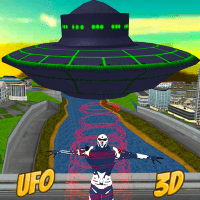Flying UFO Robot GameAliens 1.1 APKs MOD