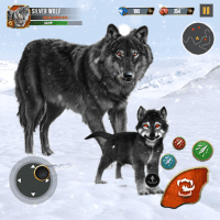 Wild Wolf Simulator Wolf Games 0.4 APKs MOD